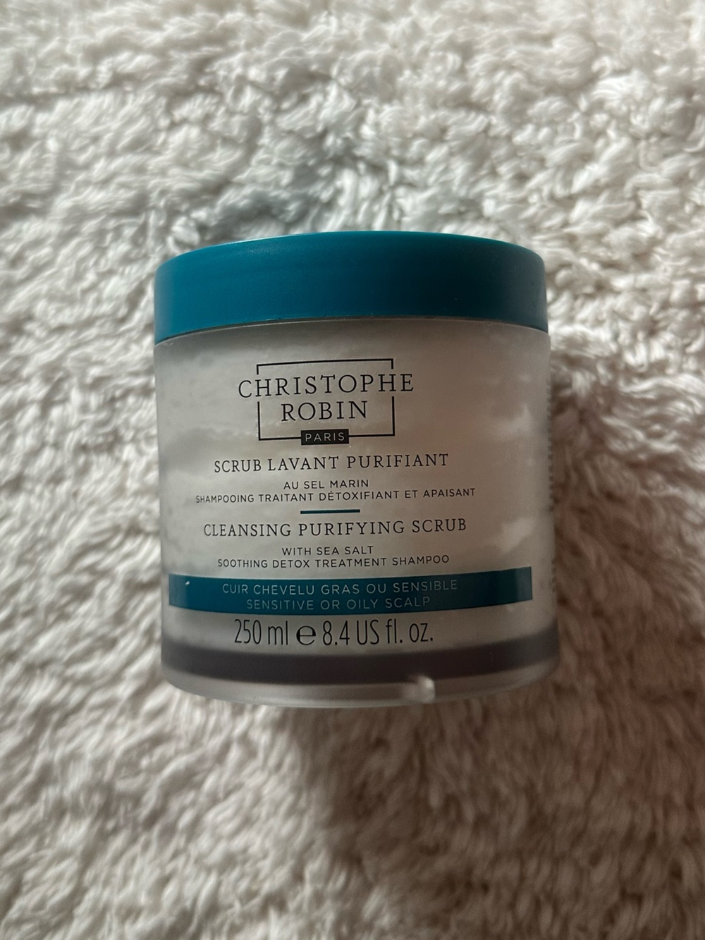 Christophe Robin- CLEANSING PURIFYING SCRUB WITH SEA SALT